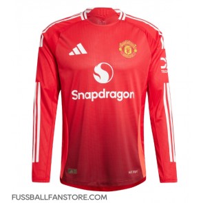 Manchester United Replik Heimtrikot 2024-25 Langarm